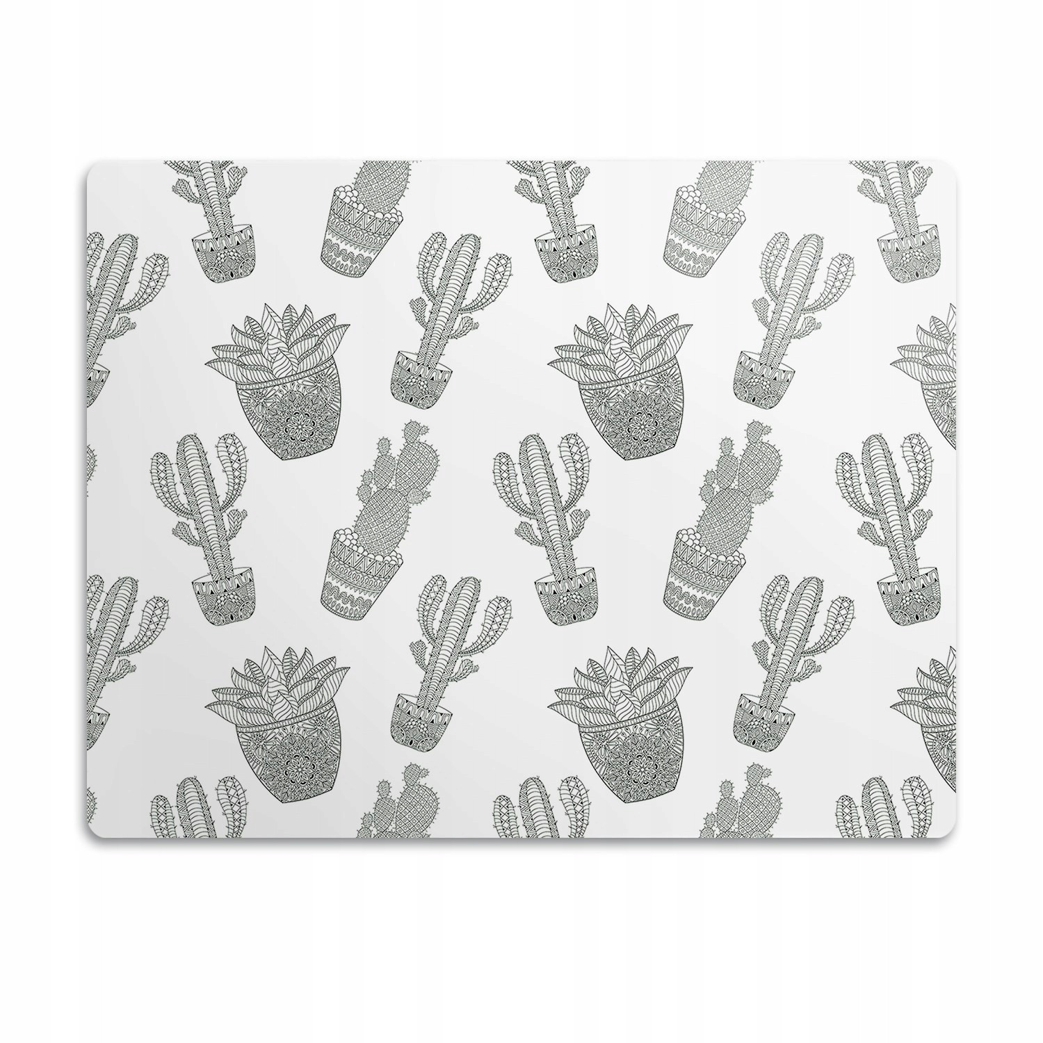 Pro psa podložka pod misky Mexické kaktusy 60x40