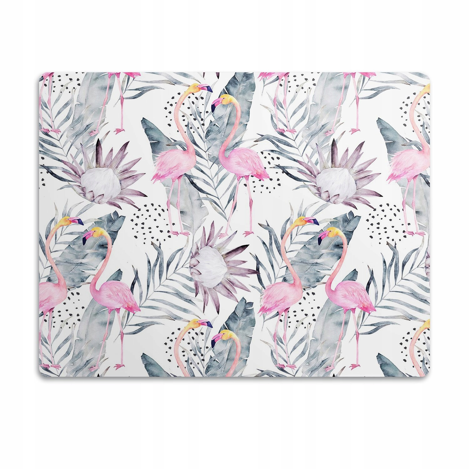 Podložka pod misku voděodolná Plameňáci pár 60x40 cm