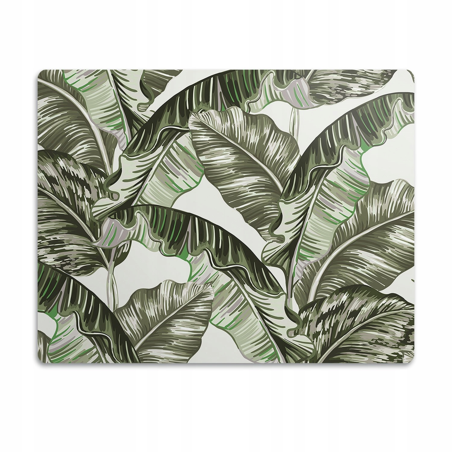 Ochranná podložka pod misky Listy banánovníku 60x40 cm