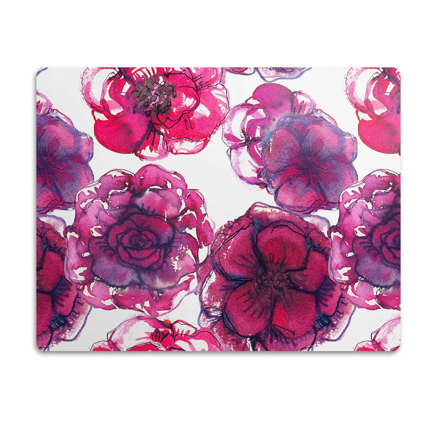 Voděodolná podložka pod misku Velké květiny 60x40 cm