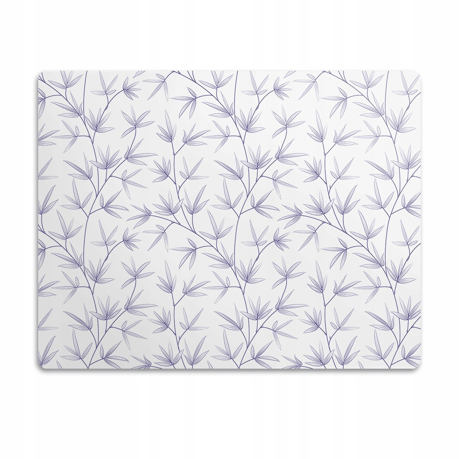 Voděodolná podložka pod misky pro psa List vzor 60x40