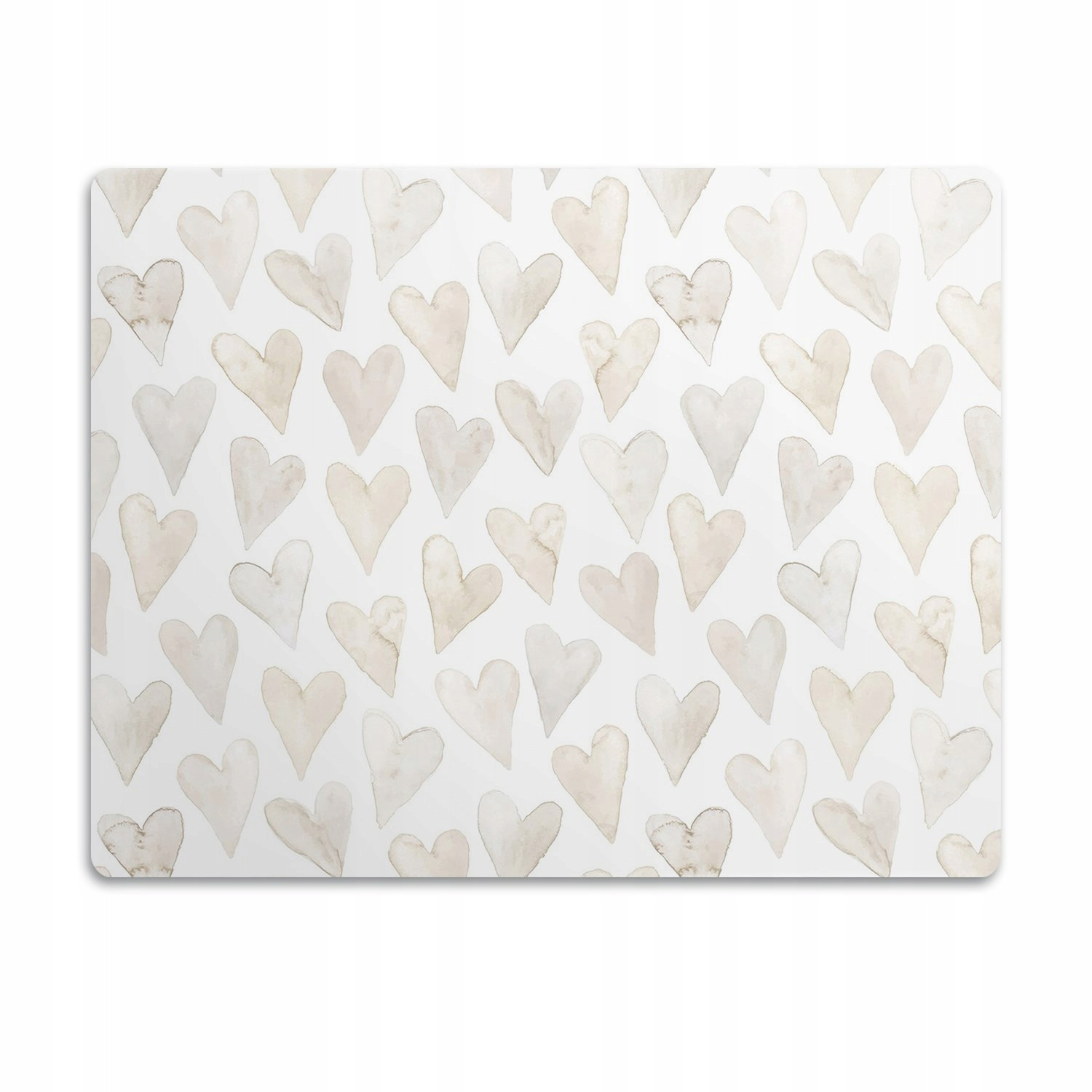 Podložka pod misky pro psa Decentní srdce 60x40cm