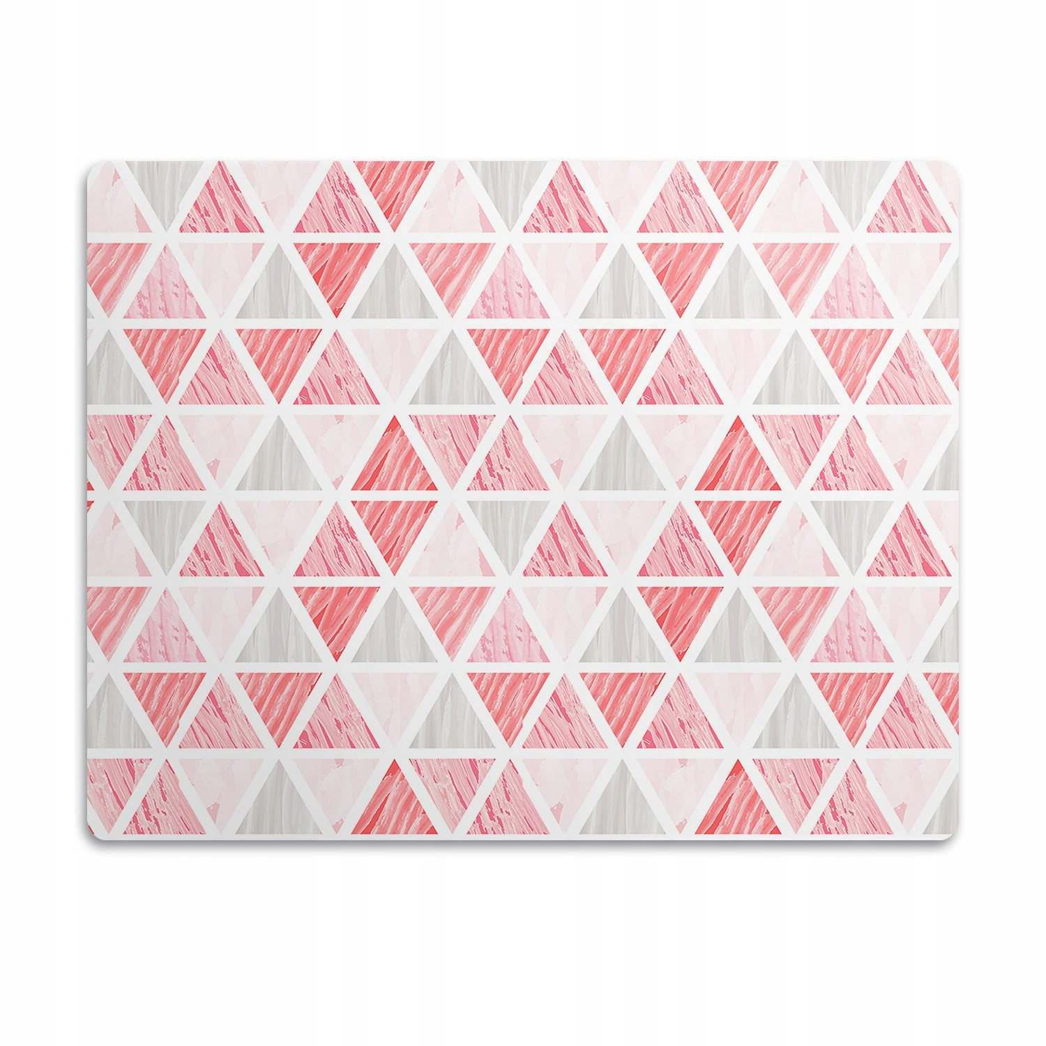 Pro psa kočku podložka pod misku Růžové trojúhelníky 60x40