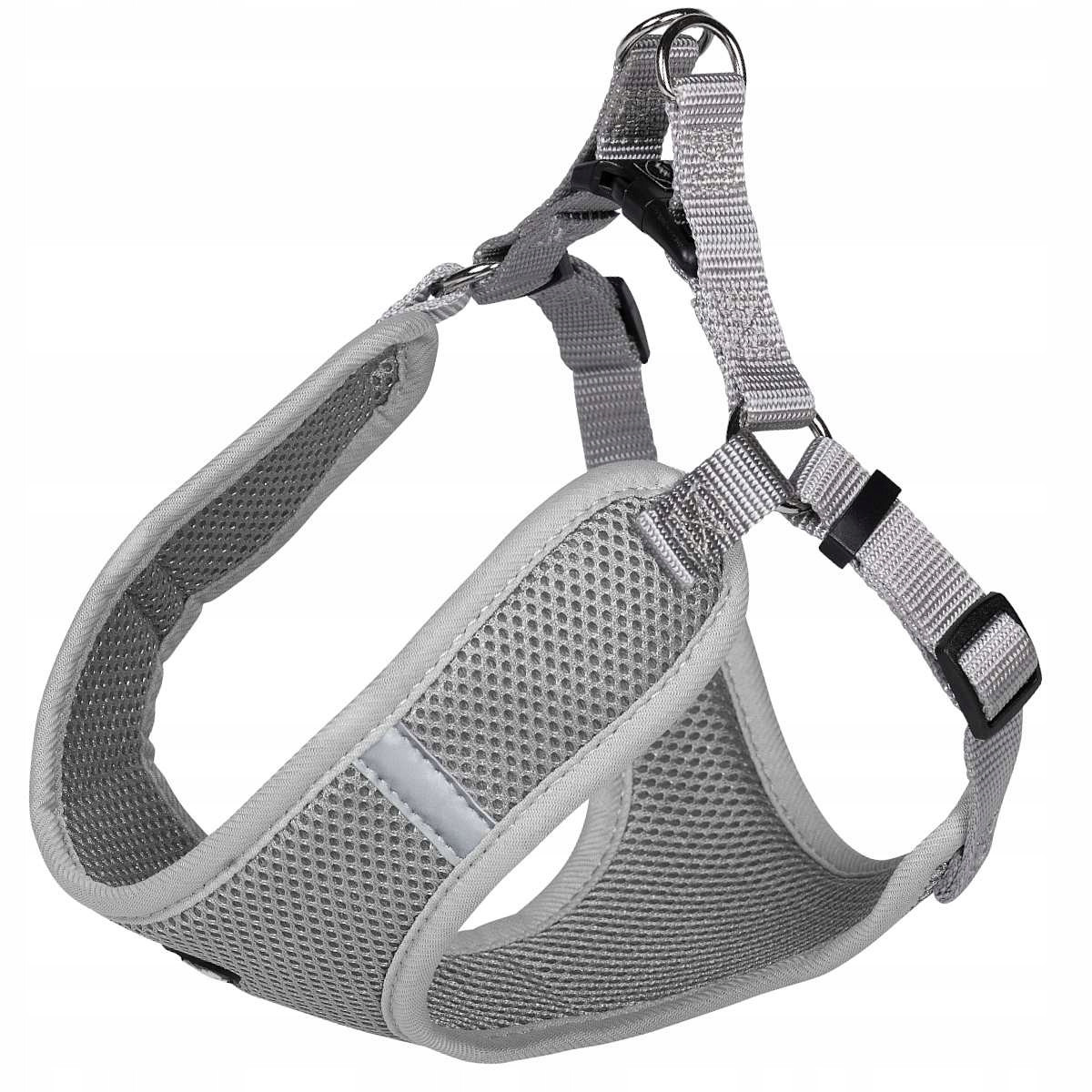 Nobby Mesh Reflect Postroj XL Šedý 69-83cm