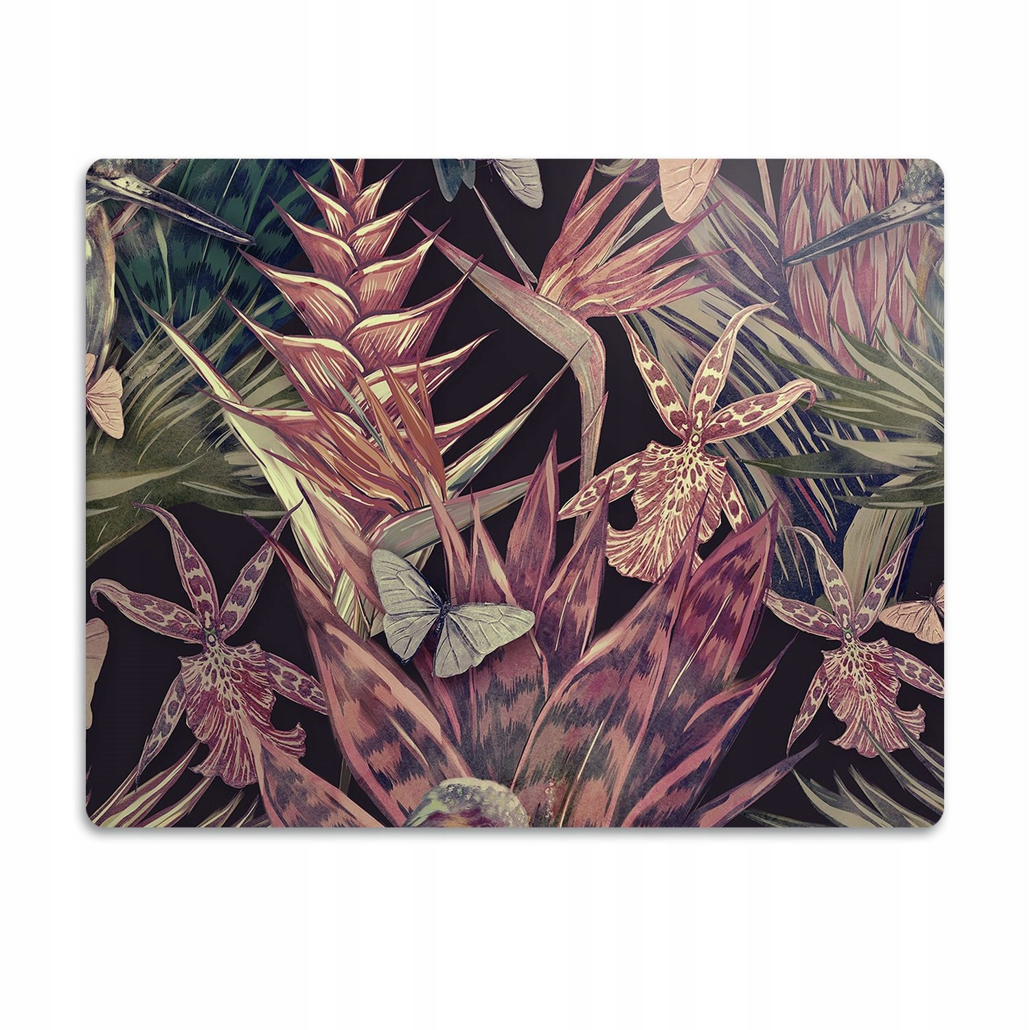 Podložka pod misky pro psa Ptáci a listy 60x40cm