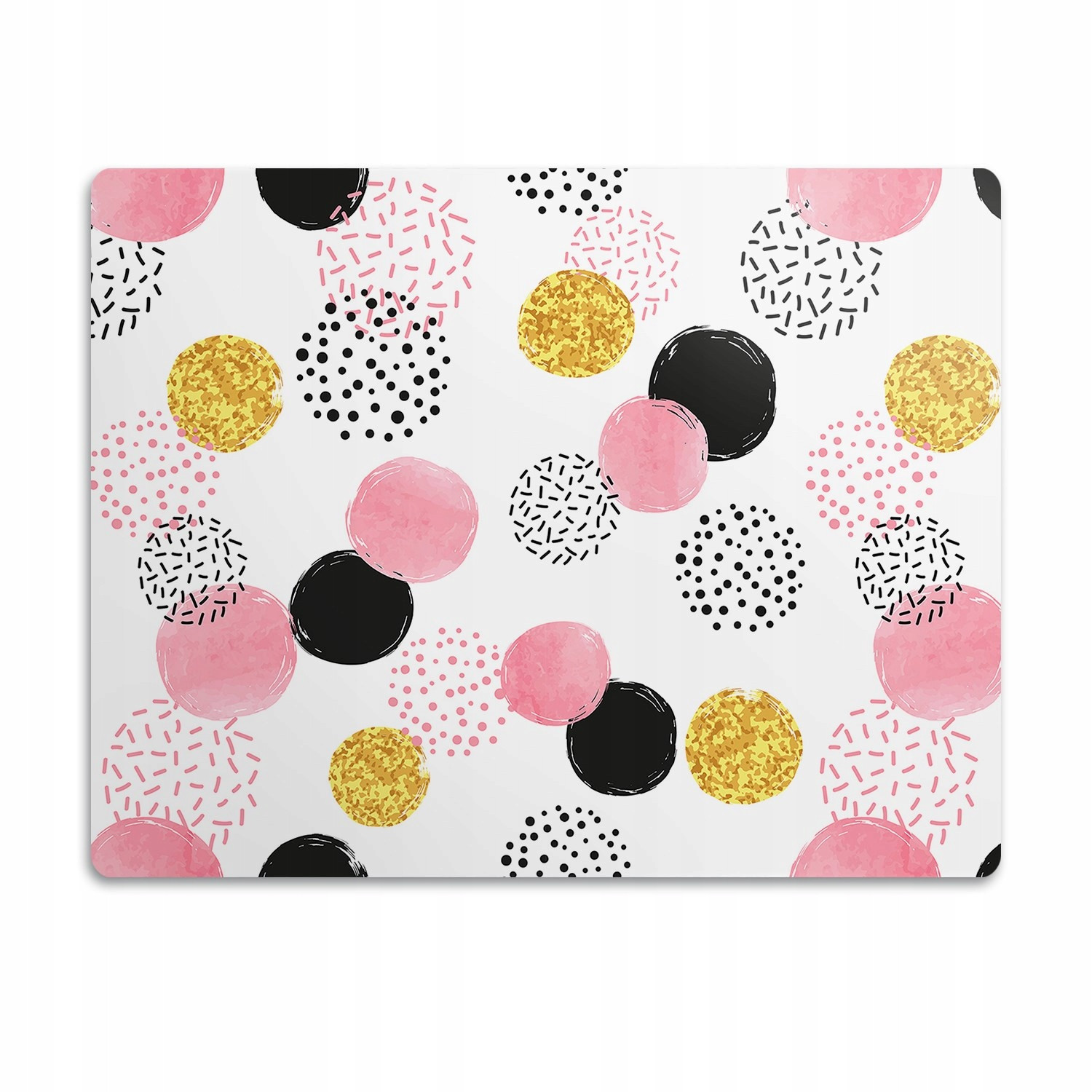 Ochranná podložka pod misku Geometrické tečky 60x40