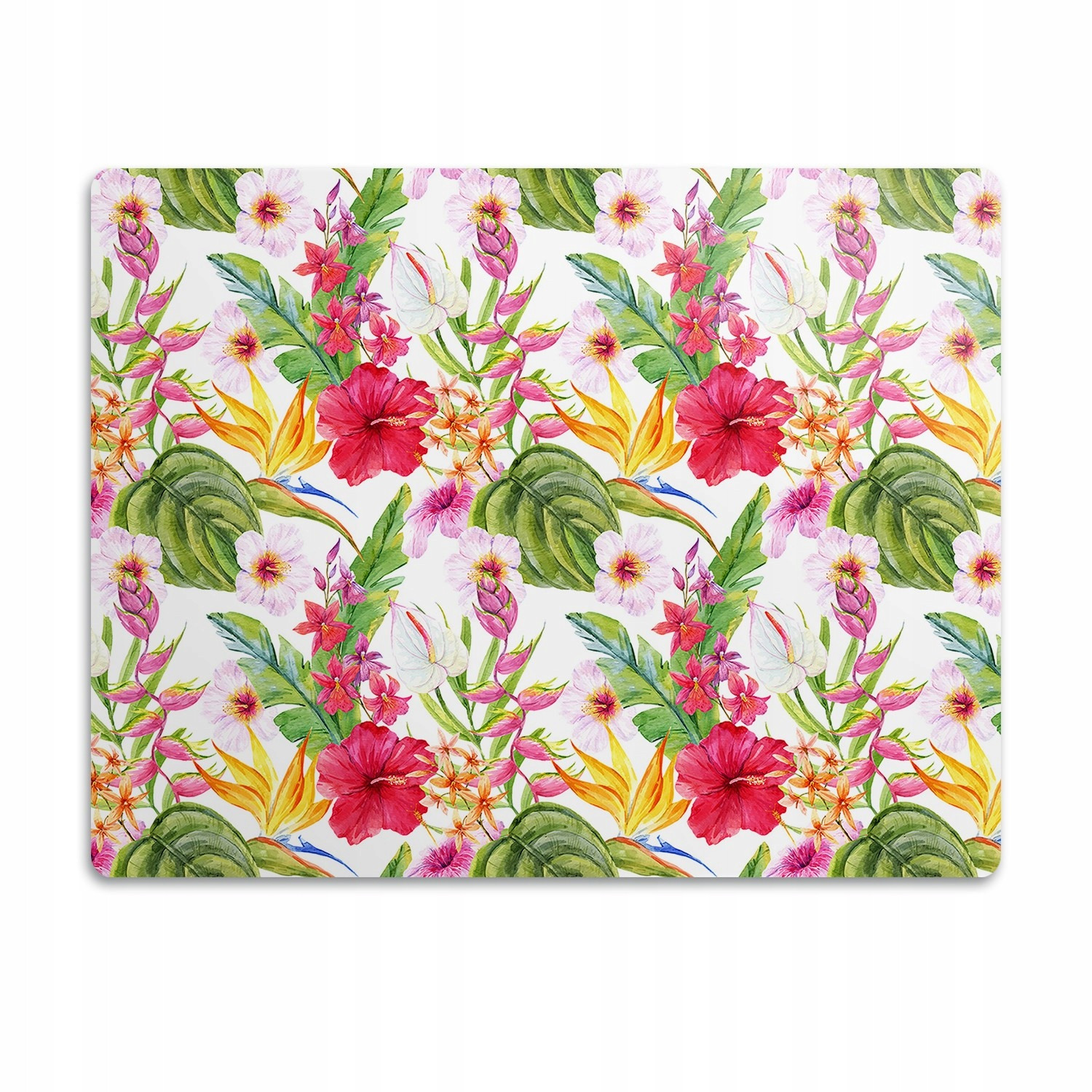 Podložka pro psa pod misku Exotický ibišek 60x40cm