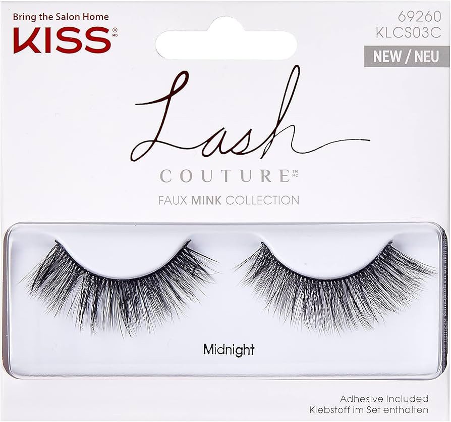 KISS Luxusní umělé řasy Lash Couture Midnight