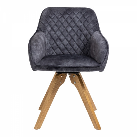 Jídelní židle VELES antracit 90362 Idea