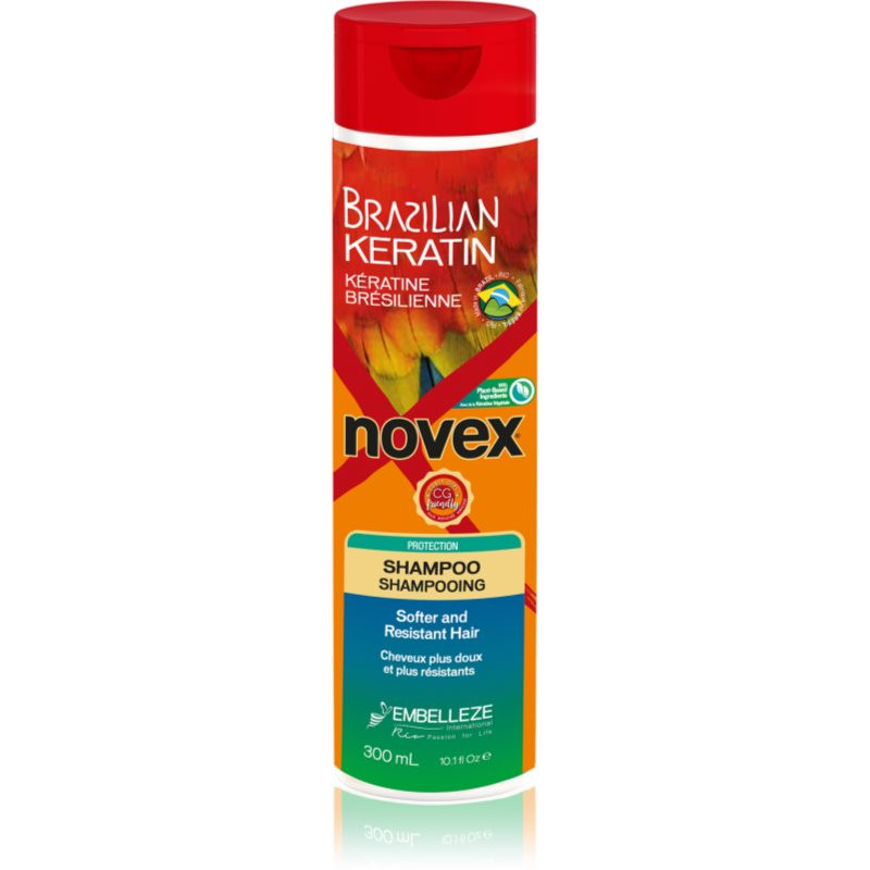 Novex Brazilian Keratin posilující šampon 300 ml