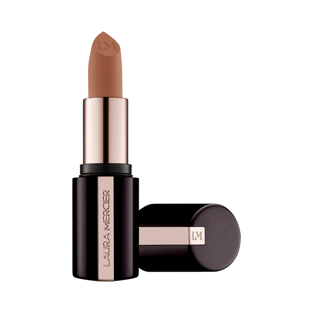 Laura Mercier Vyhlazující matná rtěnka Caviar (Smoothing Matte Lipstick) 3,8 g 143 Nude Sateen