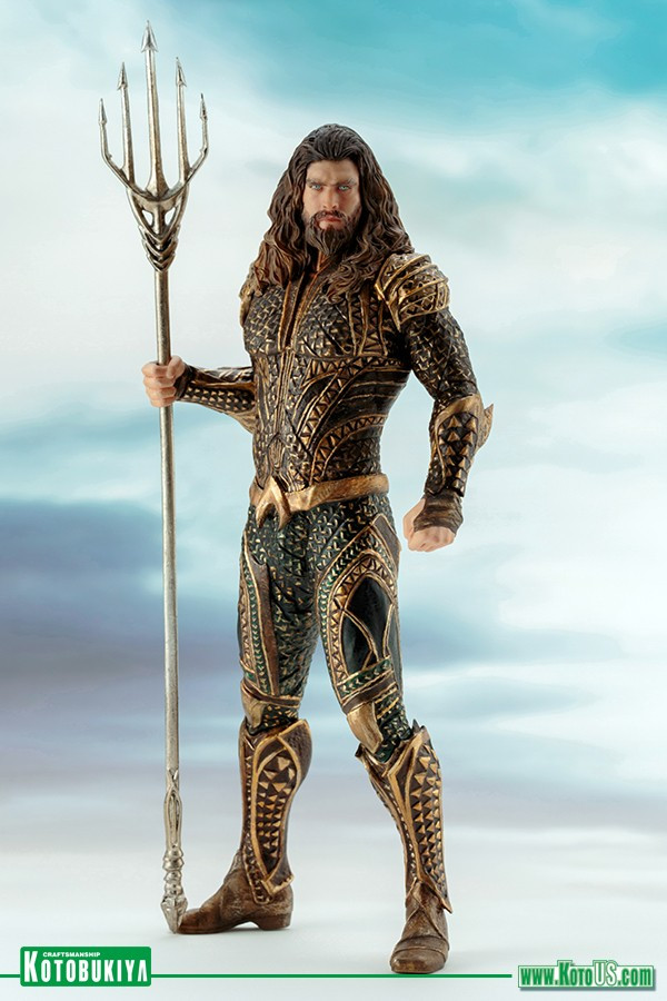 Kotobukiya | Justice League - Movie ARTFX+ Statue 1/10 Aquaman 20 cm