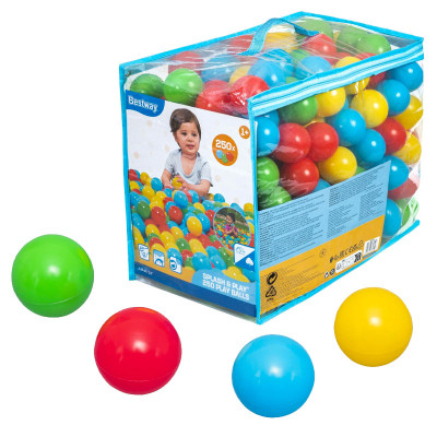 BESTWAY 52649 - Hrací míčky Splash & Play™ 250 ks