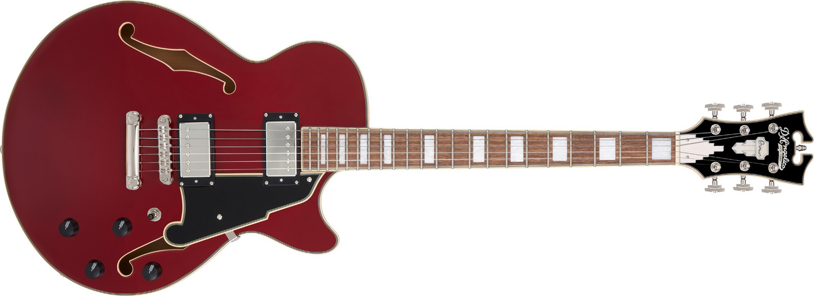 D'Angelico Premier SS Burnt Red