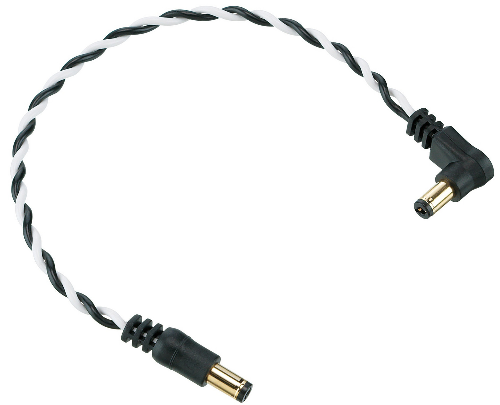 Ibanez Twisted DC Cable Black & White, Length: 8