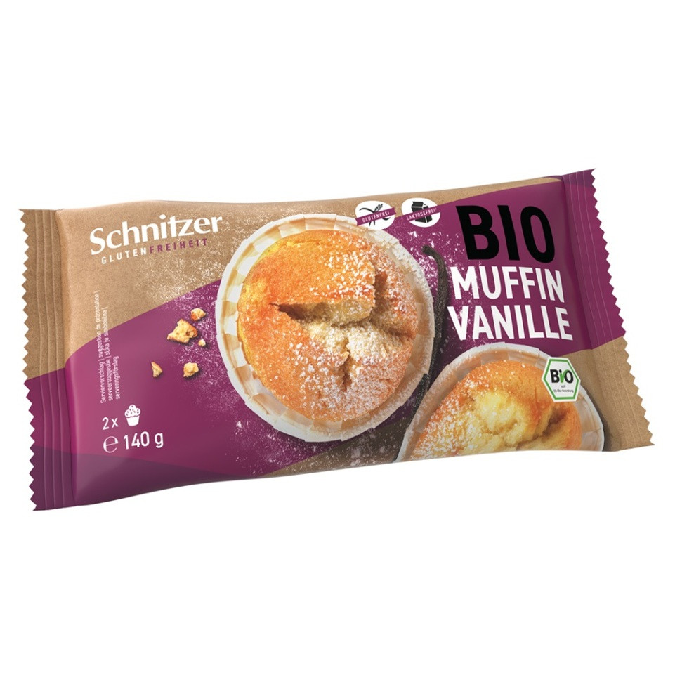 SCHNITZER Muffiny borůvkové BIO 2 kusy