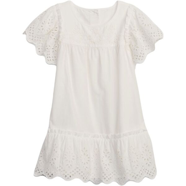 GAP BABY Dívčí šaty, bílá, velikost