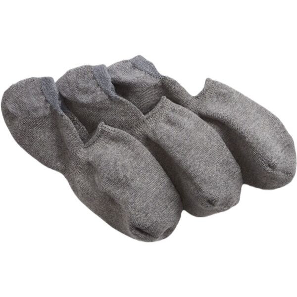 GAP BASIC NO SHOW 3PK Pánské ponožky, tmavě šedá, velikost