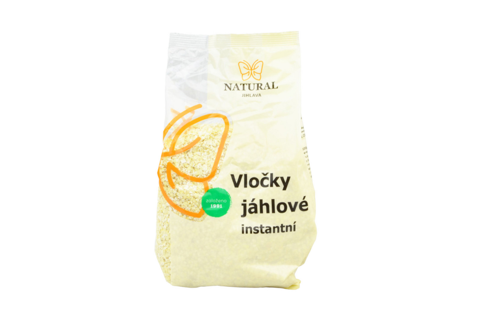 Natural Jihlava Vločky jáhlové instantní - Natural 300g 25 ks