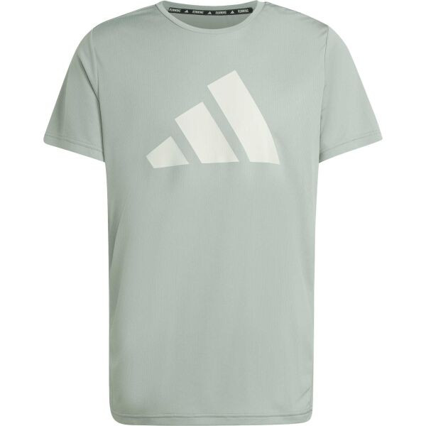 adidas RUN IT TEE Pánské triko, šedá, velikost
