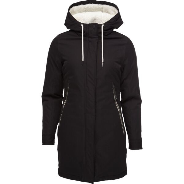 LOAP NABELLA Dámský kabát, černá, velikost