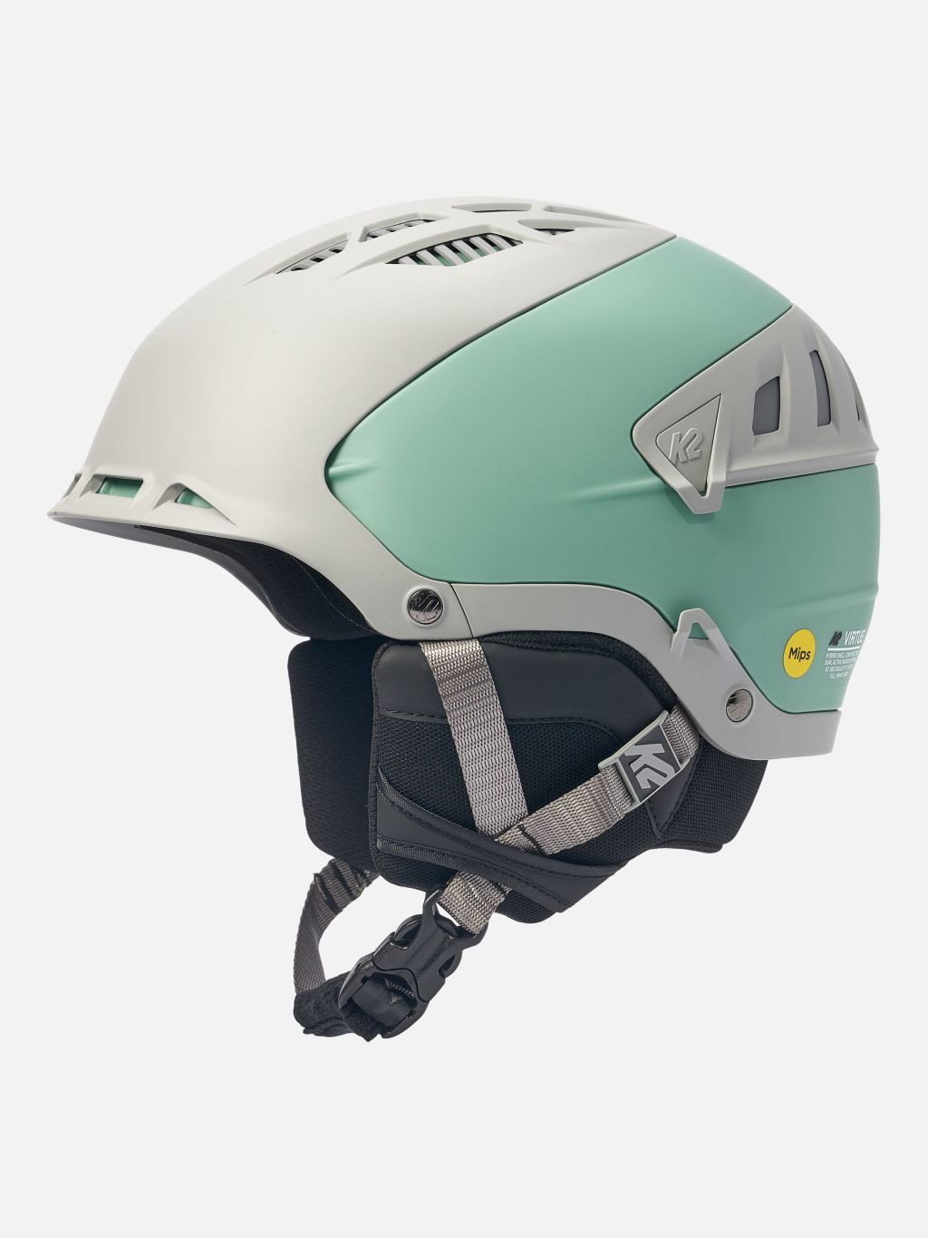 Lyžařská helma K2 Virtue Mips, Pearl Grey velikost: M (55 - 59 cm)