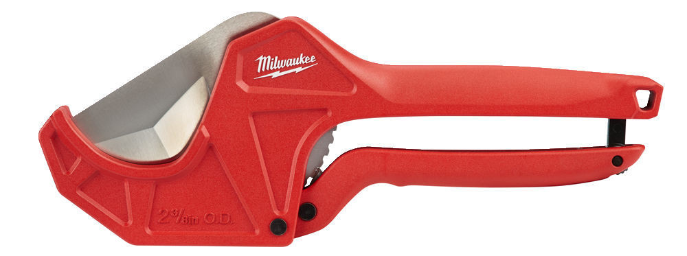 Ráčnové nůžky na plastové trubky, průměr 63 mm - Milwaukee 4932464173
