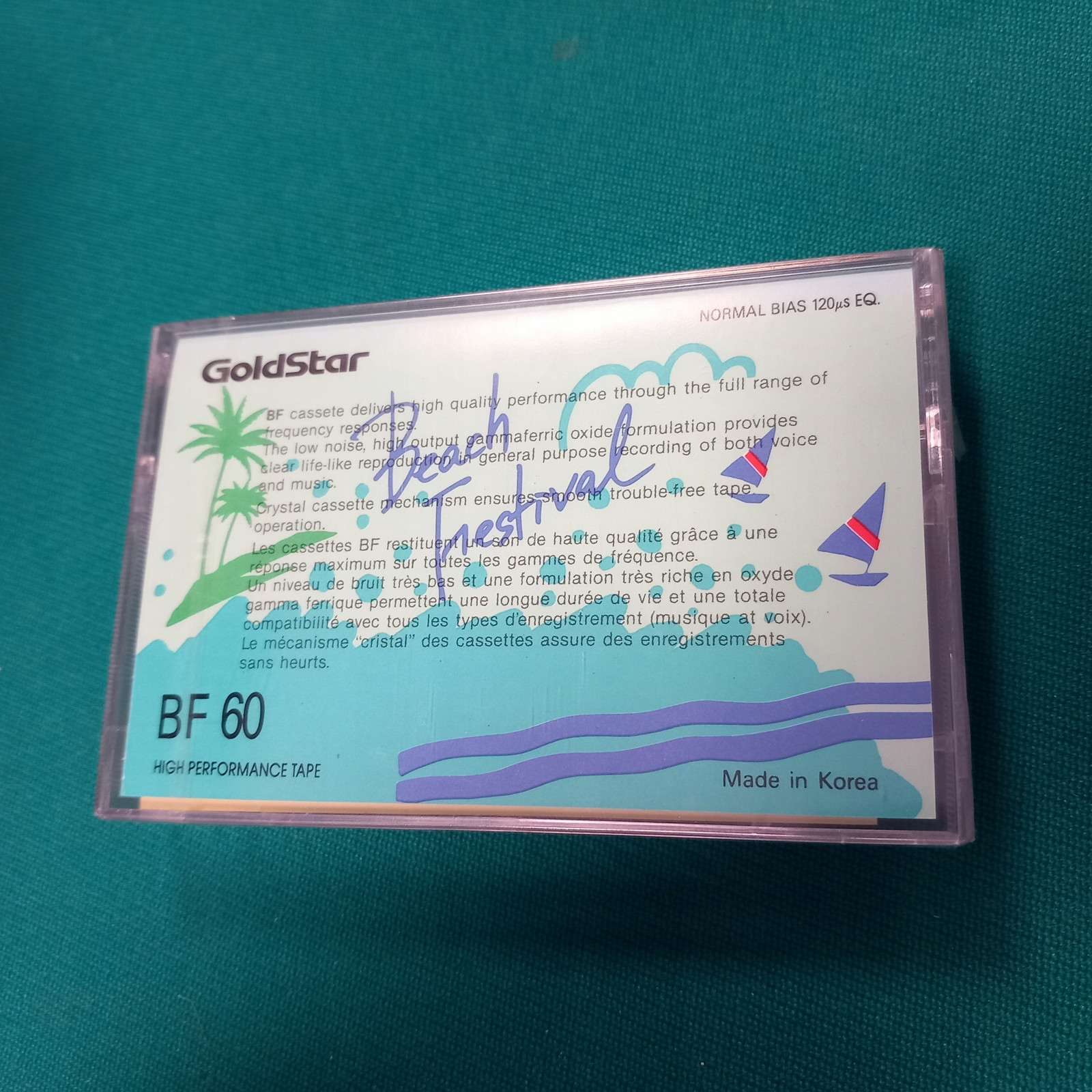 Goldstar Bf 60 Magnetofonová kazeta/D11