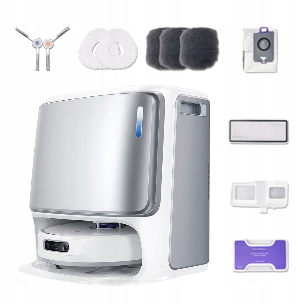 12000PA Robot Sprzątający Narwal Z Ultra Inteligentny Odkurzacz Mopujący