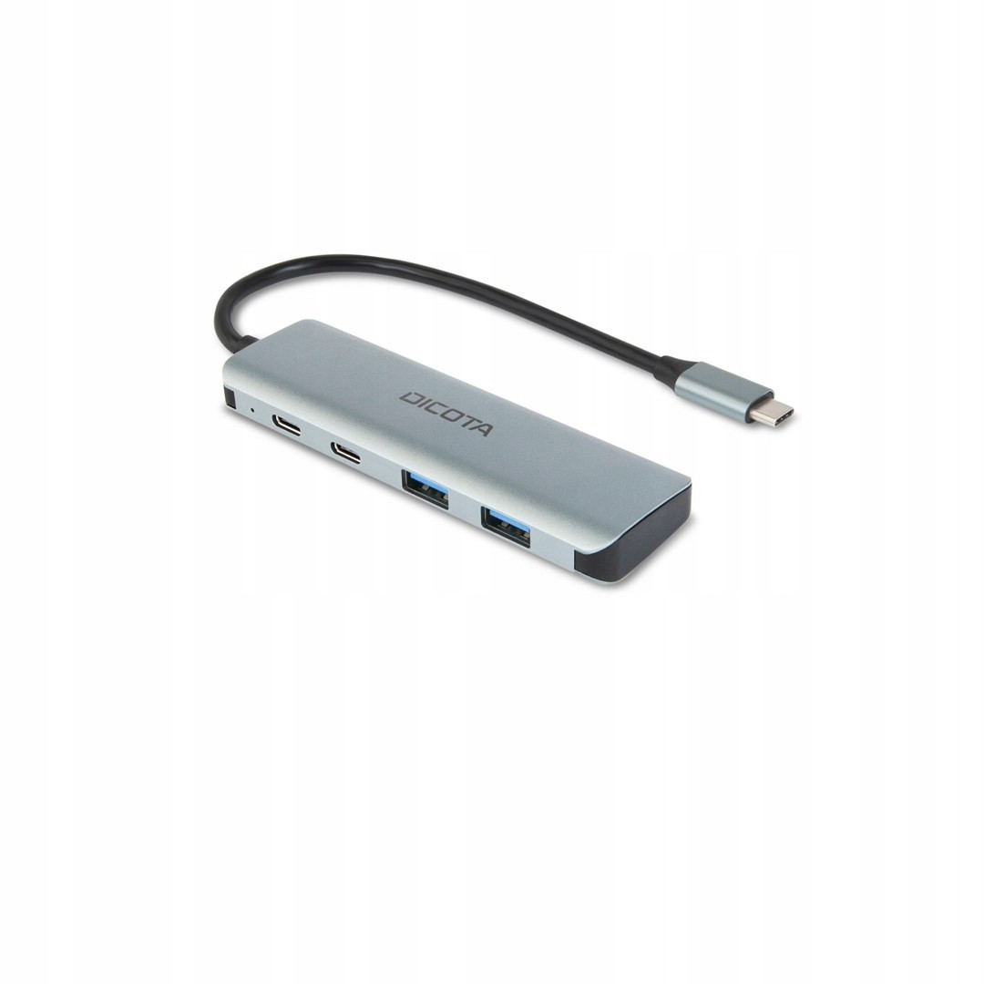 Dicota Usb-c 4-v-1 vysokorychlostní rozbočovač 10 Gbps 2xUSB-A 10Gbps 2xUSB-C 10Gbp