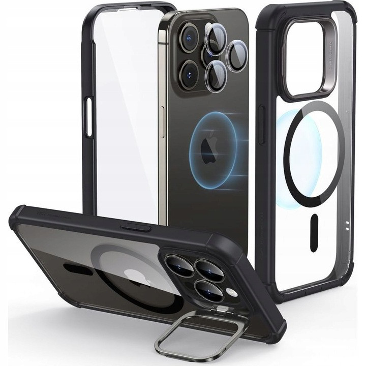 Pouzdro case pro IPhone 15 Pro Esr Armor Tough Průhledně černé