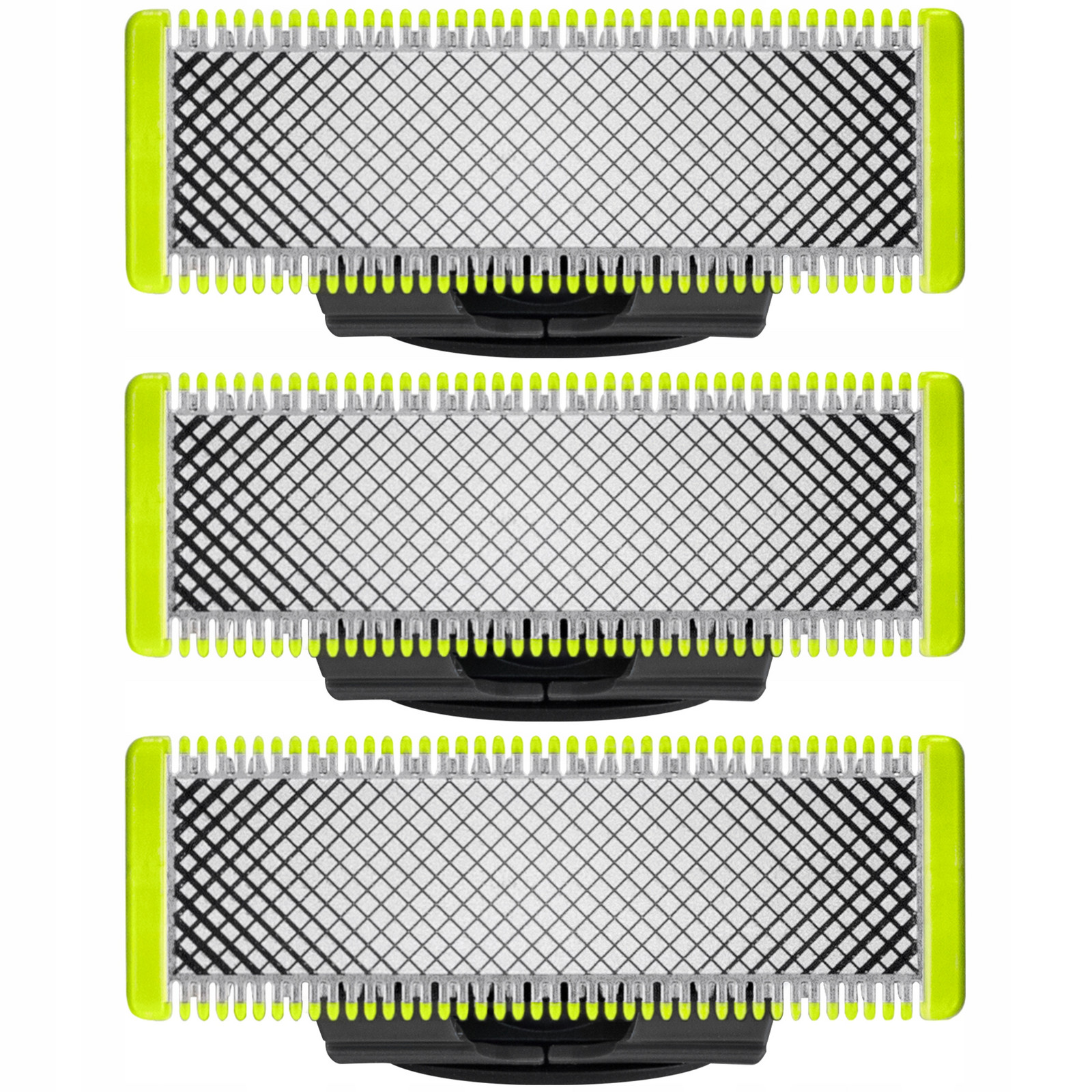 3x Originální Čepel Philips Oneblade QP210 Pro Holicí Strojky Na Obličej