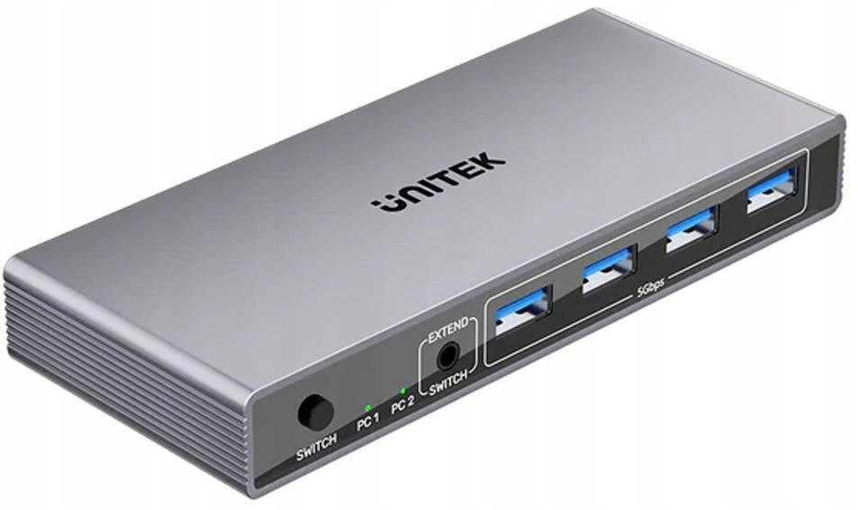 Unitek Kvm switch 8K@60Hz Usb 3.0 5Gbps Dp
