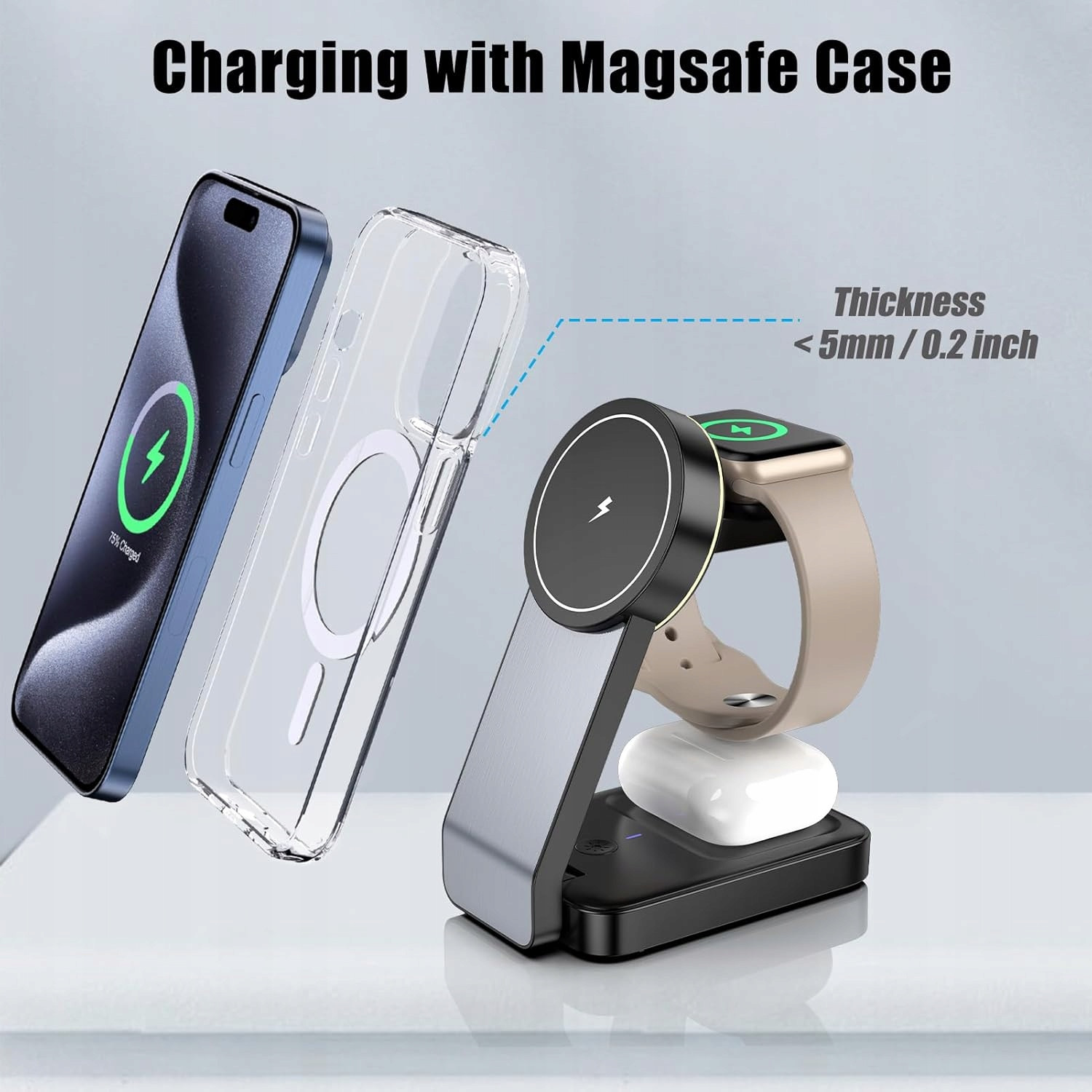 Indukční Nabíječka Qi 15W