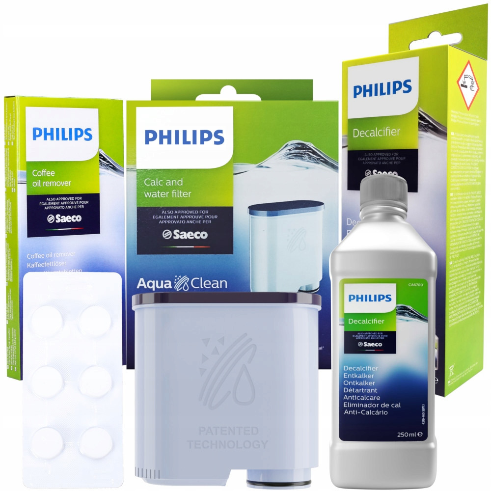 Odvápňovač pro kávovar Philips filtr Aqua Clean CA6903 tablety CA6704