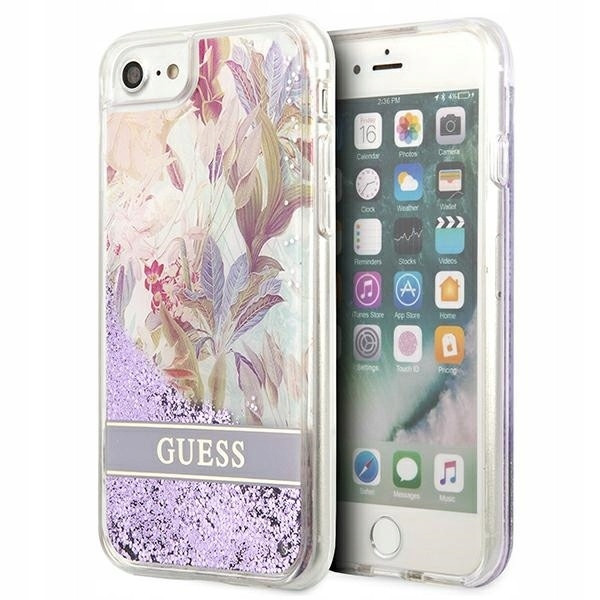 Guess GUHCI8LFLSU iPhone Se 2022 Se 2020 7 8 fialová/purple hardca