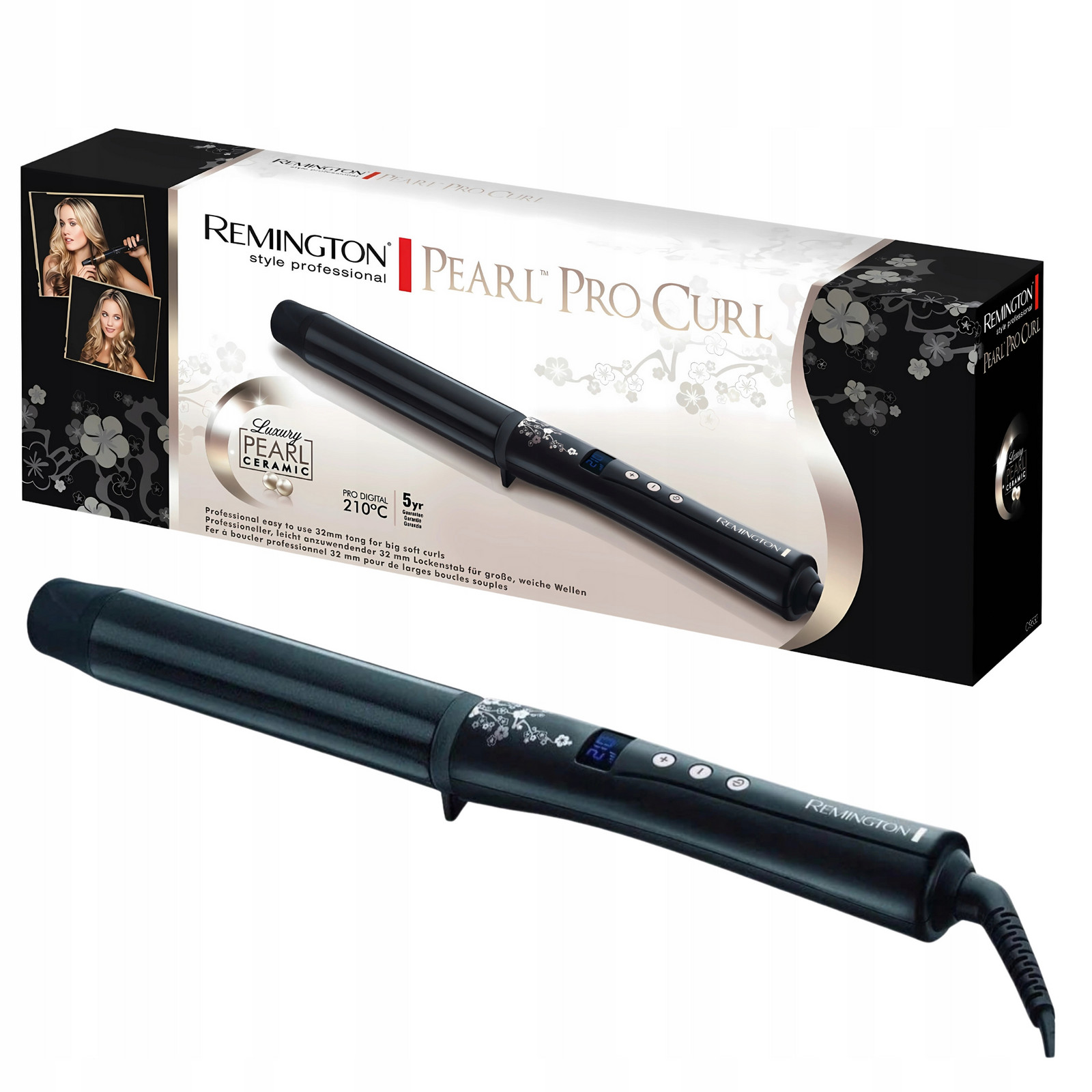 Kulma Na Vlasy Remington Styler Pro Pearl Keramická 42W Silná