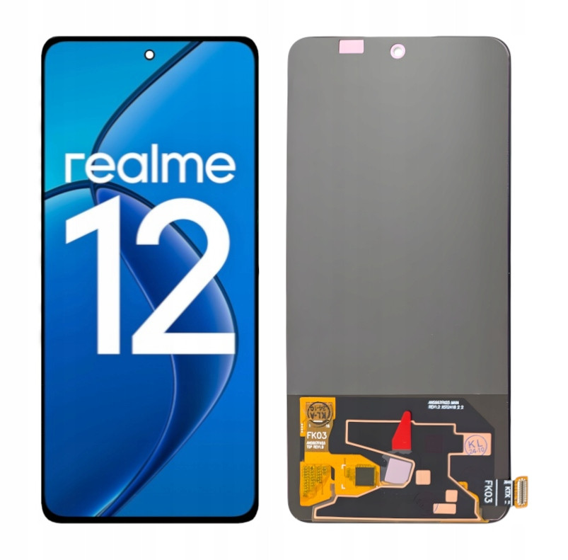 Displej LCD Displej Dotyk Rychlý Pro Telefon Realme 12 4G Oled