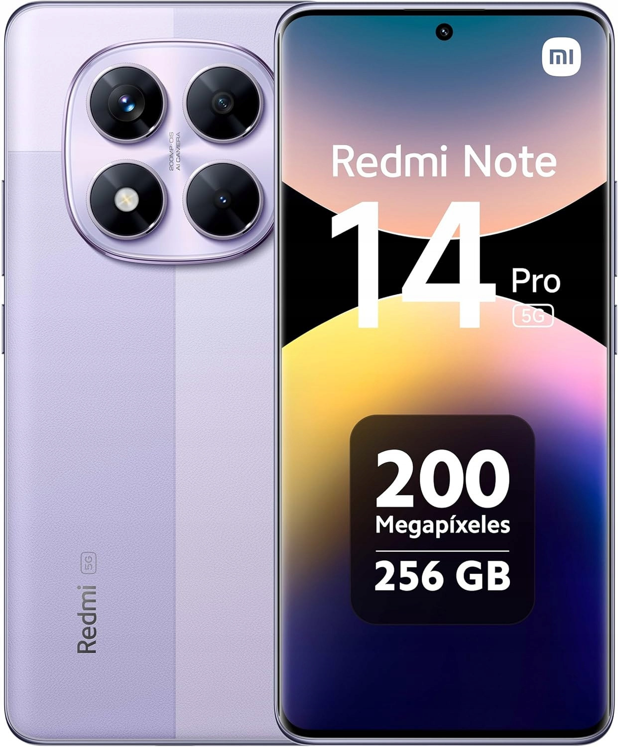 Chytrý telefon Xiaomi Redmi Note 14 Pro 5G 8/256GB Dual Sim Amoled Nfc fialový