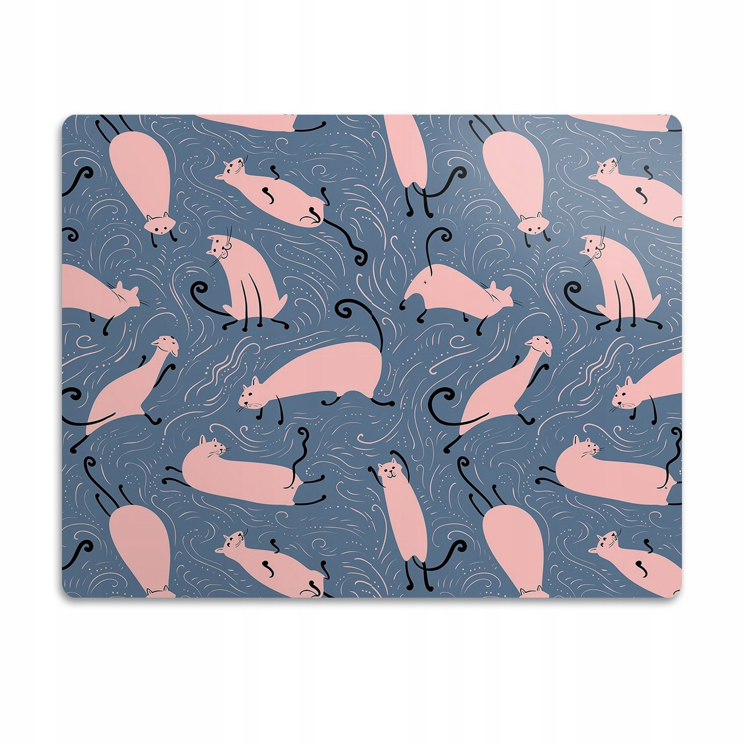 Ochranná podložka pod misku pro psa kočku Kočky 60x40cm