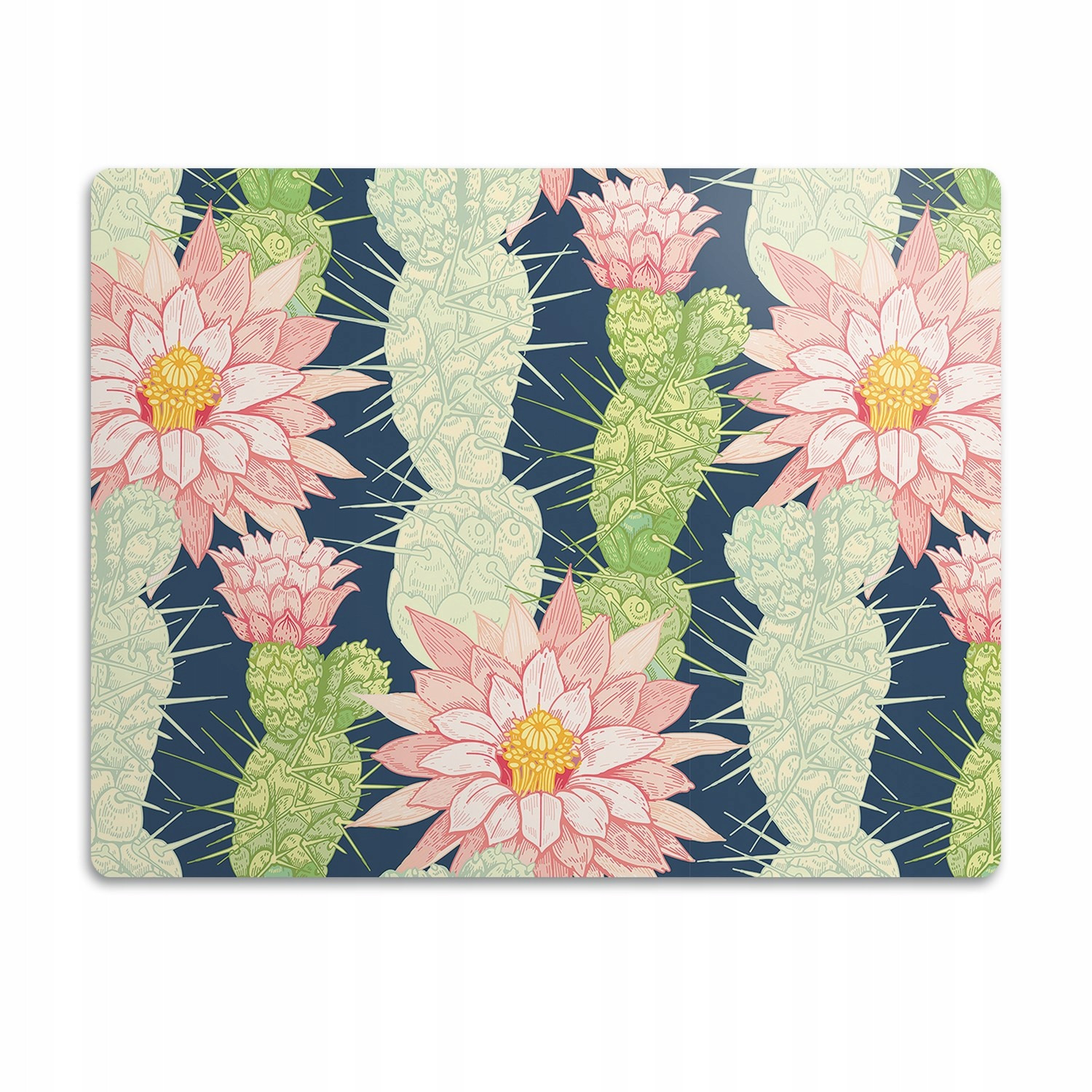 Ochranná podložka pod misky pro psa Kaktusy jehly 60x40