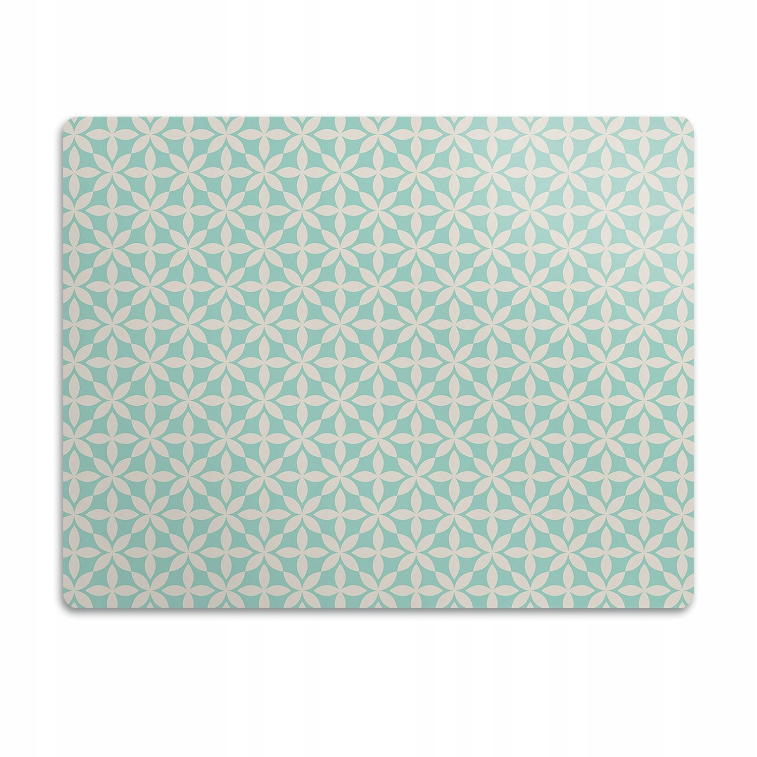 Pod misku podložka pro psa Bílo-modrý vzor 60x40