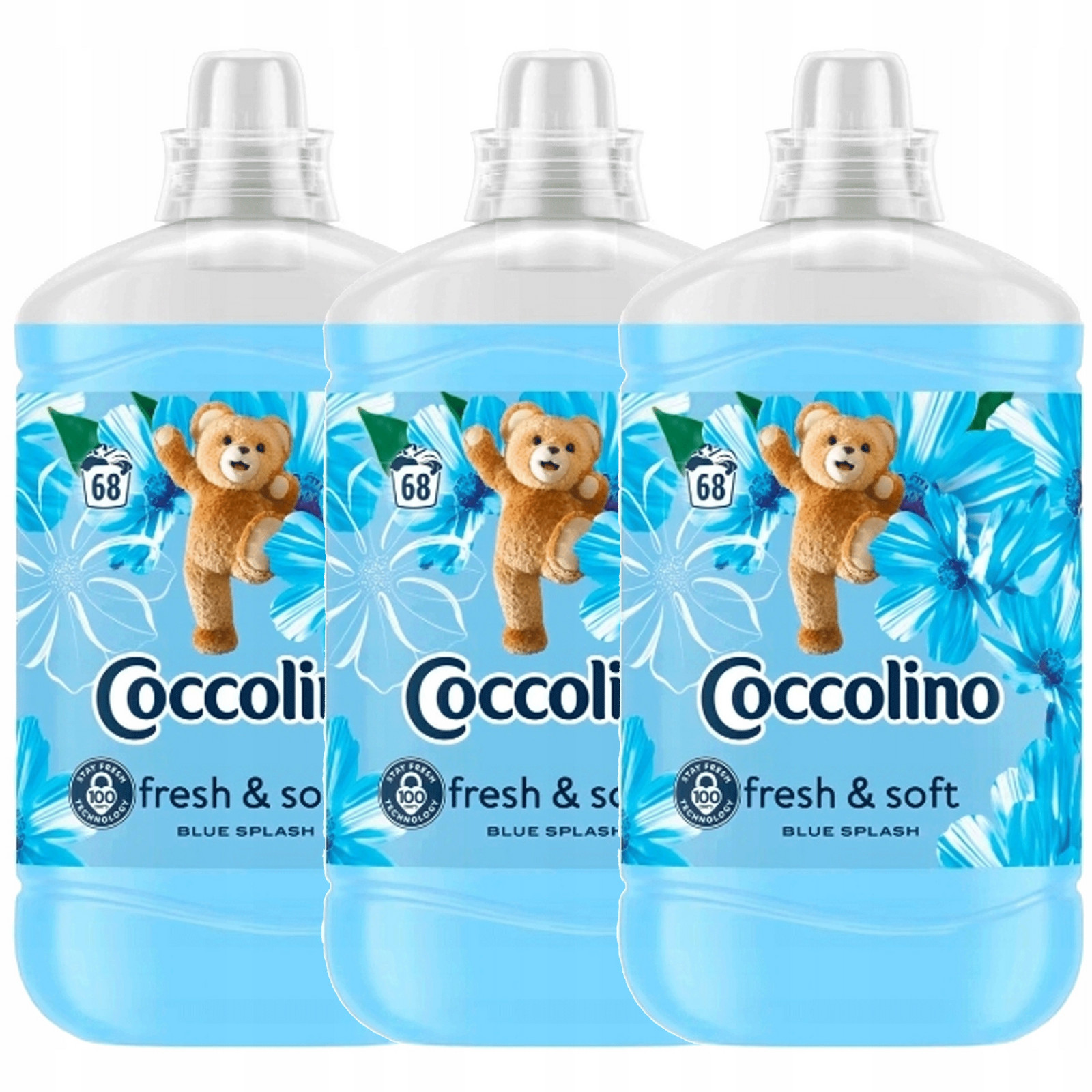 Coccolino Creations Blue Splash tekutá aviváž 1,7L 68praní x3