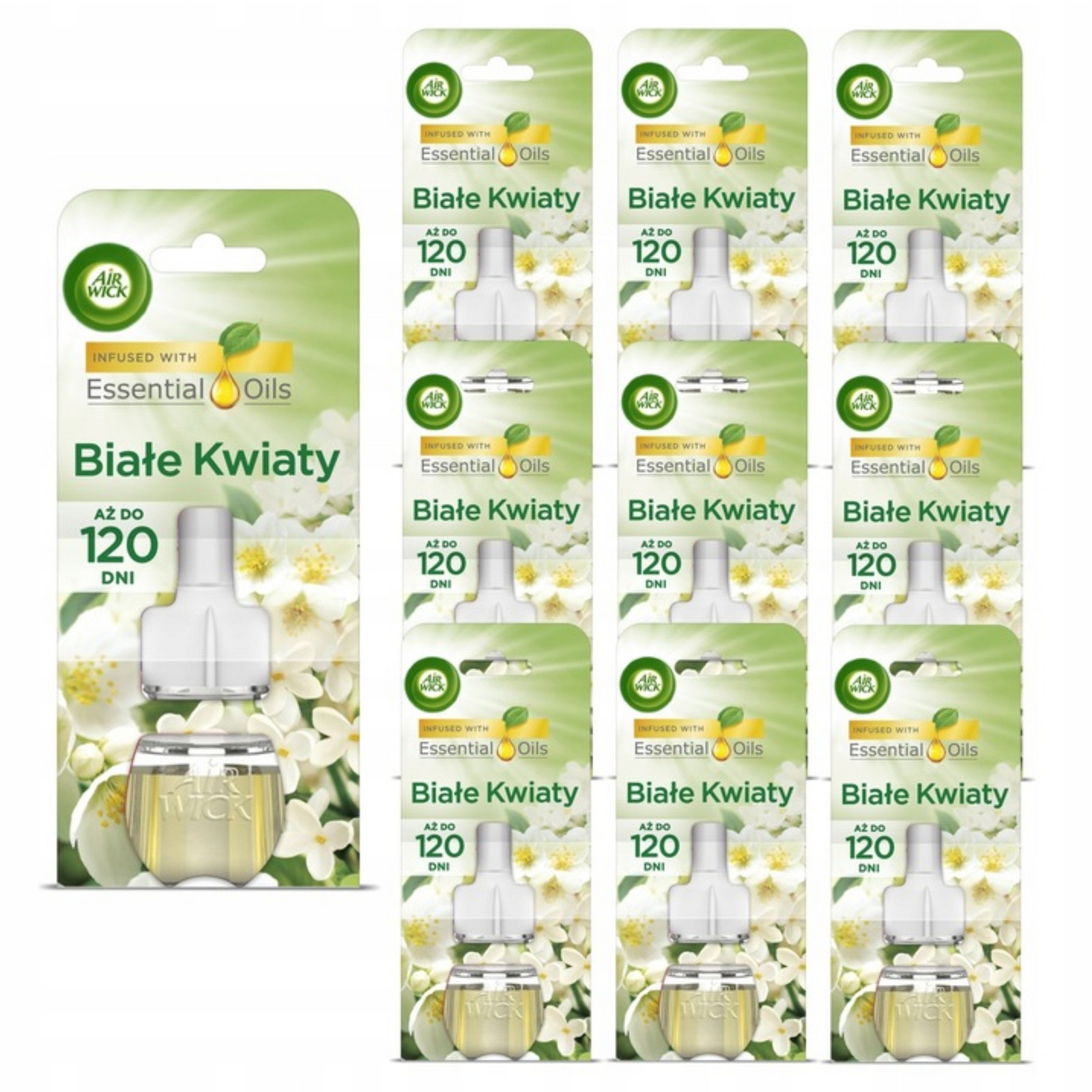 Air Wick Osvěžovač Elek Bia Kwia 10*19ml Zásoba