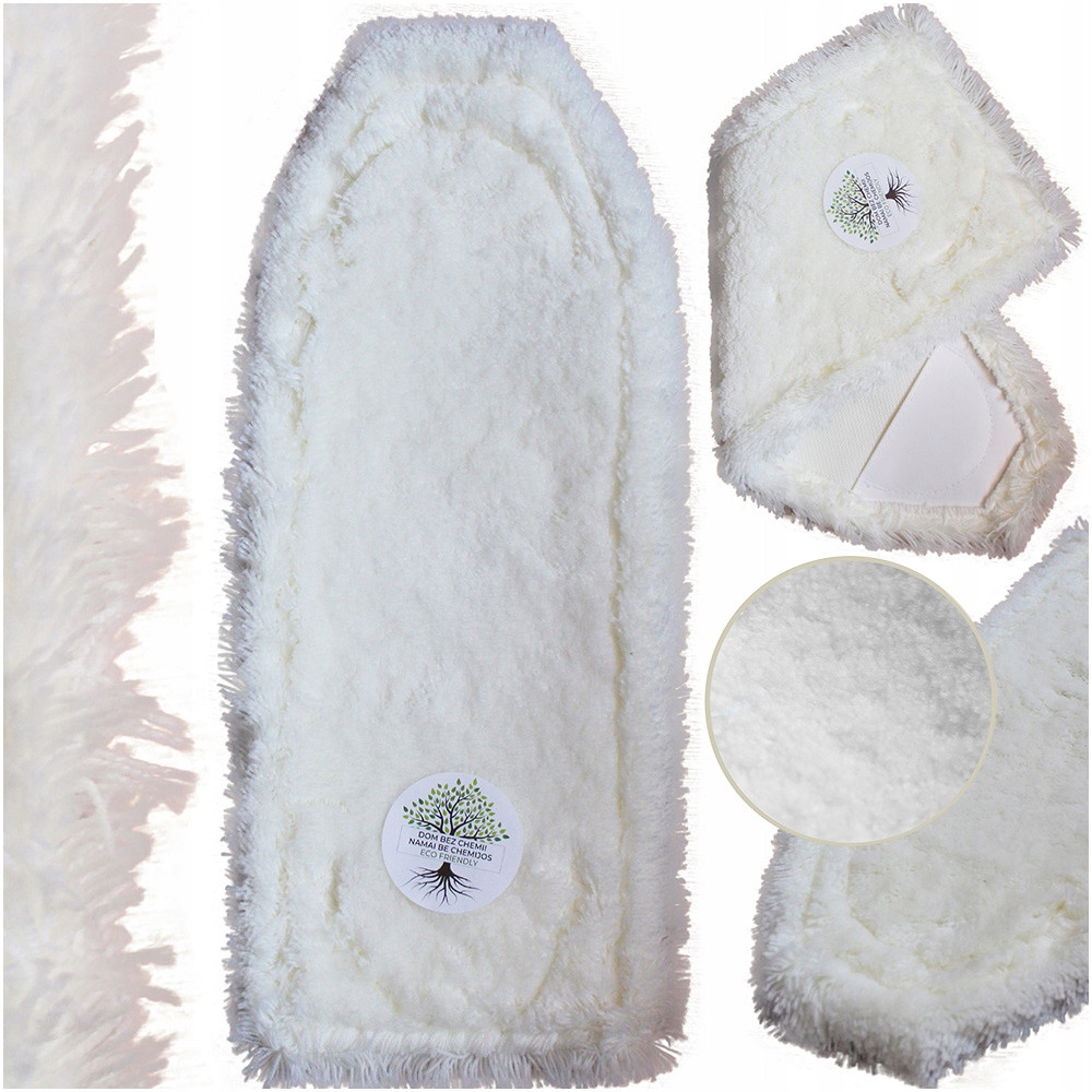 Polštář podlahový Raypath Bílá vložka do mopu Noha Dlaždice Okna za mokra