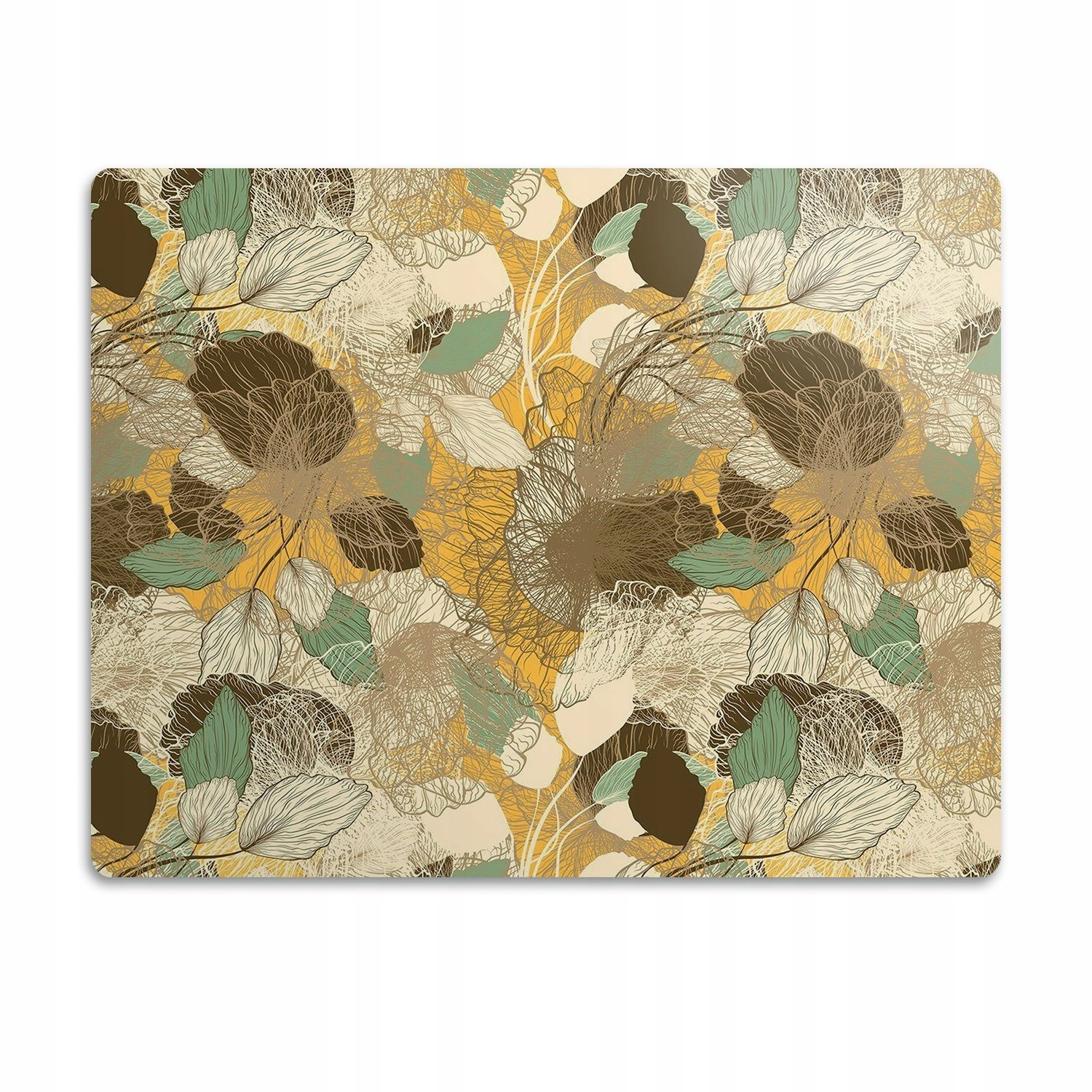 Voděodolná podložka pod misku Retro umění 60x40 cm