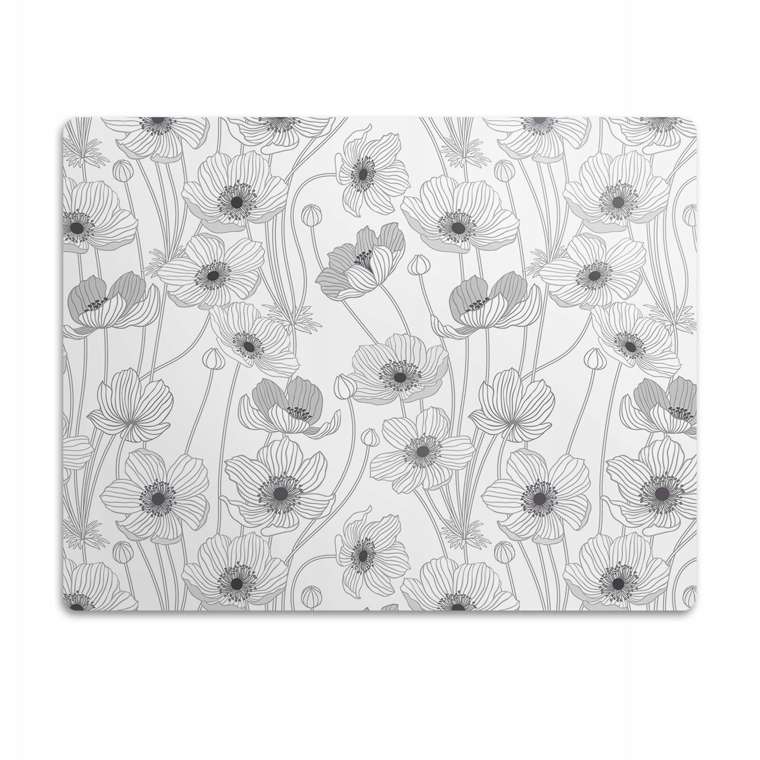 Pod misky ochranná podložka pro psa Obrys máku 60x40cm