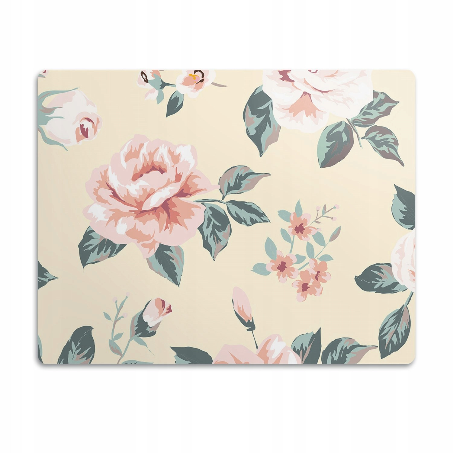 Voděodolná podložka pod misku Vintage růže 60x40 cm