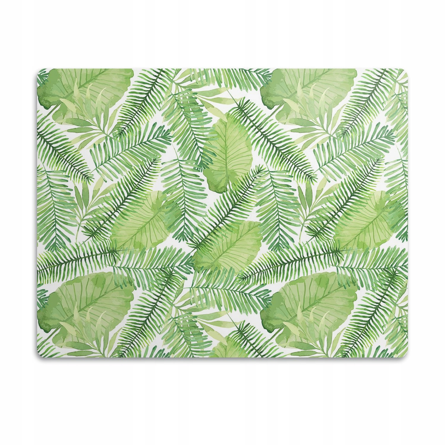 Podložka pod misku pro psa kočku Listy zeleň 60x40 cm