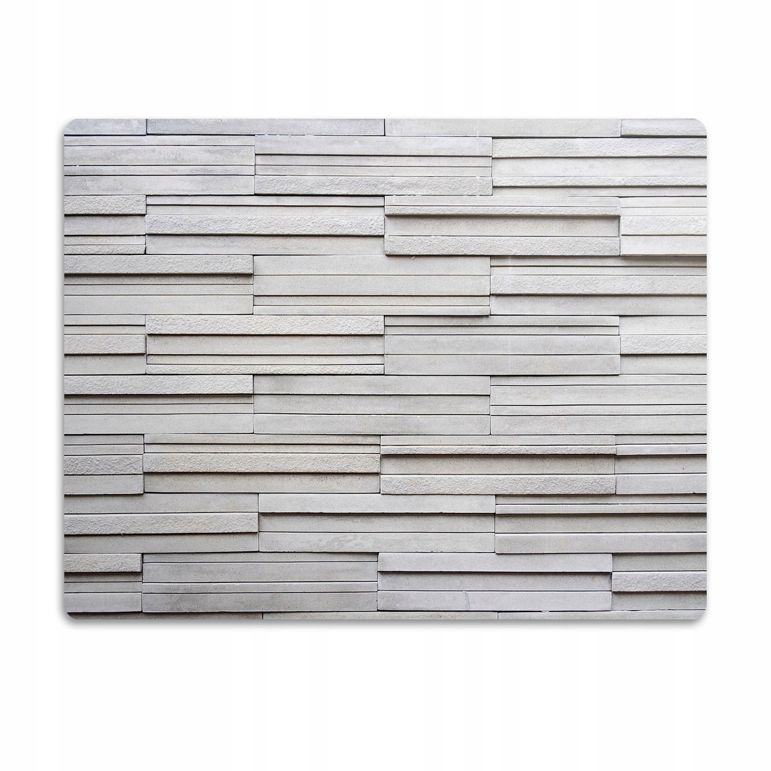 Podložka pod záchod pro kočky Bílé obdélníky 60x40 cm